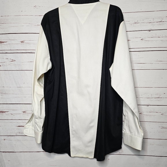 Vintage Spindle River Western Color Block Shirt - Picture 9 of 16